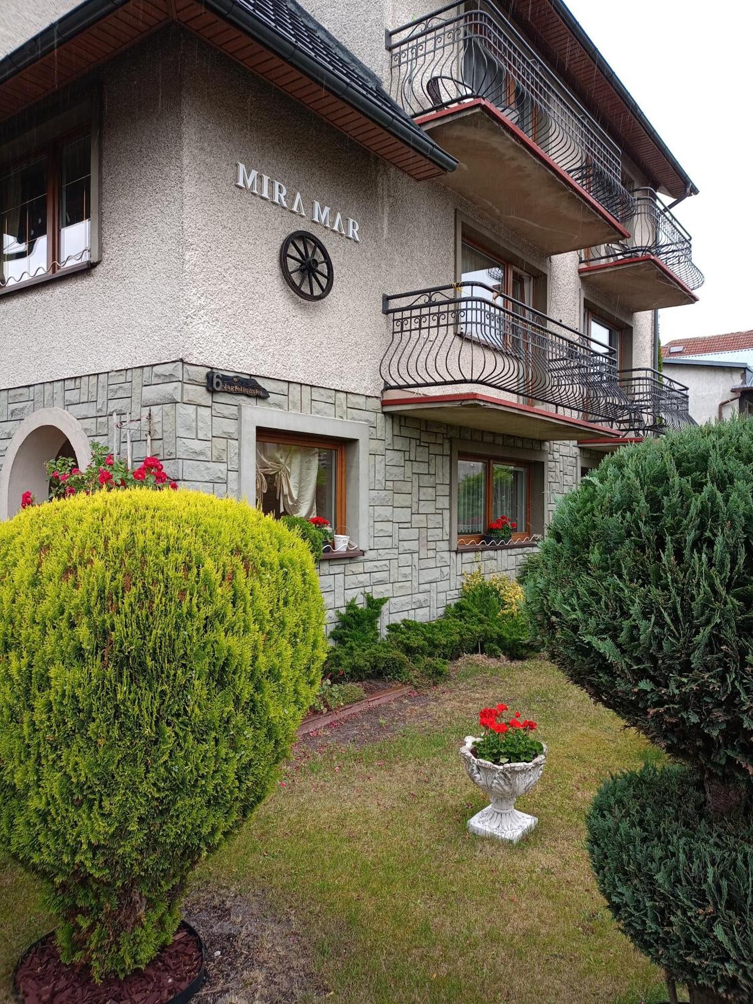 Miramar Apartman Łeba Kültér fotó